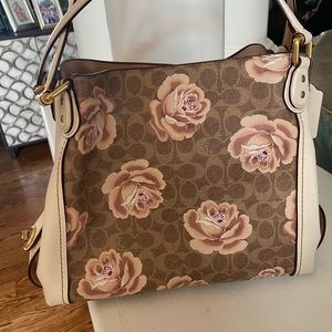 Coach floral bag. Stunning!